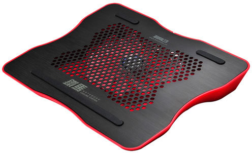 Охлаждающая подставка для ноутбука PCcooler M161 Black Red