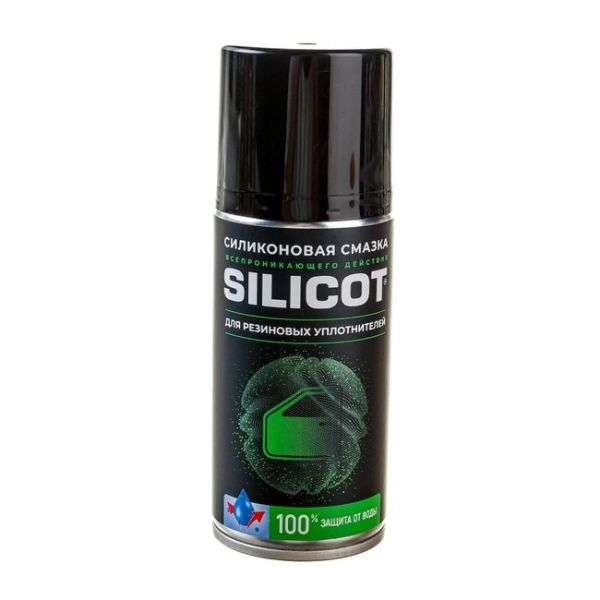 Смазка ВМПАВТО Silicot Spray для резиновых уплотнителей 2706 0,21 л
